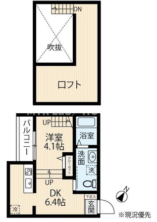 井尻駅 徒歩7分 2階の物件間取画像